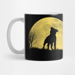 Under the moon staffie Mug